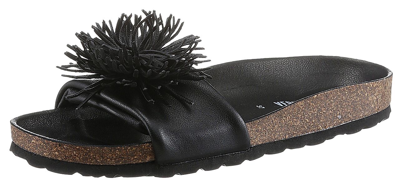 VERBENAS Reina Ecobrush Pantolette, Sommerschuh, Schlappen, günstig online kaufen
