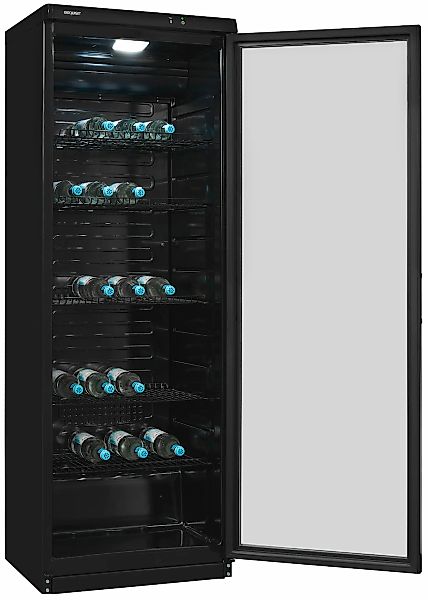 exquisit Getränkekühlschrank "GKS350-1-GT-280D schwarz" 173 cm hoch 60 cm b günstig online kaufen