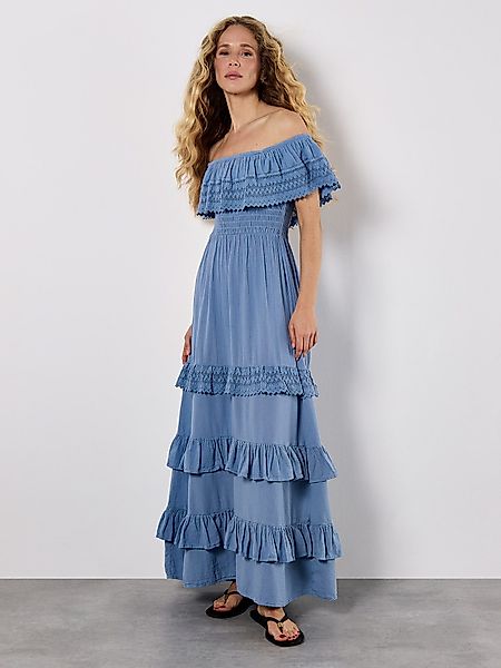 Apricot Maxikleid günstig online kaufen