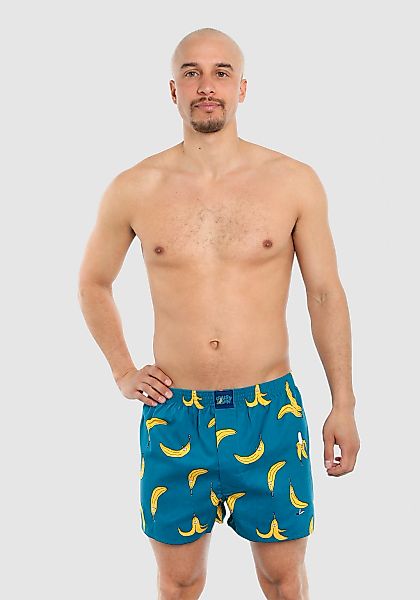 Lousy Livin Boxershorts "Bana-Ananas Pack" 2 Stk. mit amüsantem Allover-Mus günstig online kaufen