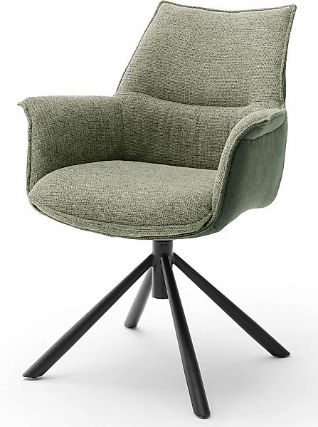 MCA furniture Esszimmerstuhl "KONYA", Chenille, 2er-Set, 360 drehbar, Belas günstig online kaufen