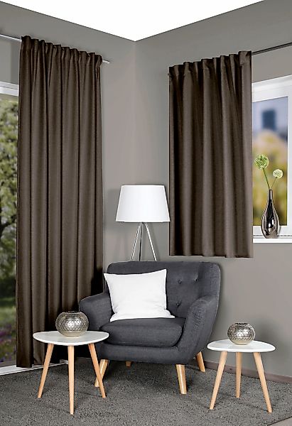 HOME WOHNIDEEN Vorhang "ESKAMIO" Multifunktionsband 1 Stk. tlg. Thermo, Bli günstig online kaufen