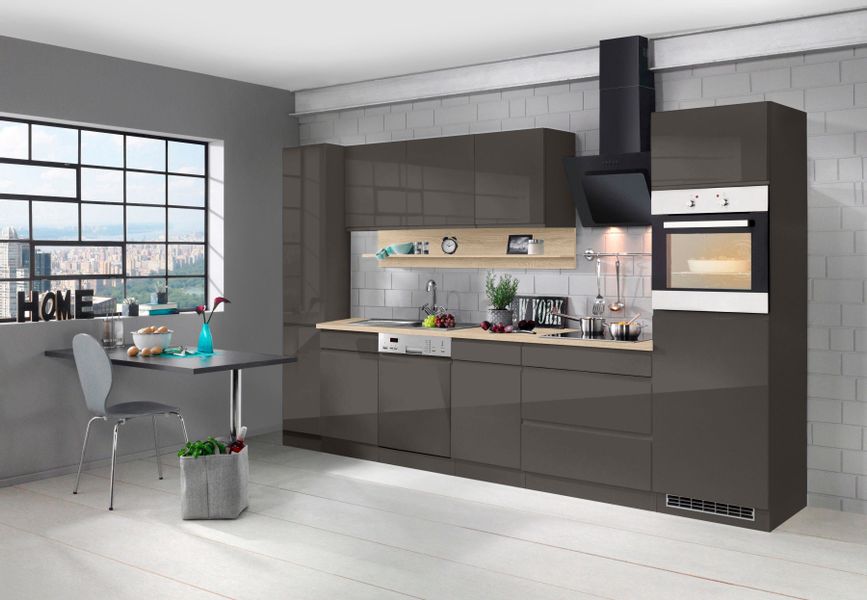 KOCHSTATION Küchenzeile KS-Virginia, Breite 330 cm, günstig online kaufen