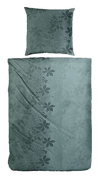 Primera Bettwäsche "Feinbiber-Bettwäsche Maple" 2 Stk. tlg. mit floralem Mu günstig online kaufen