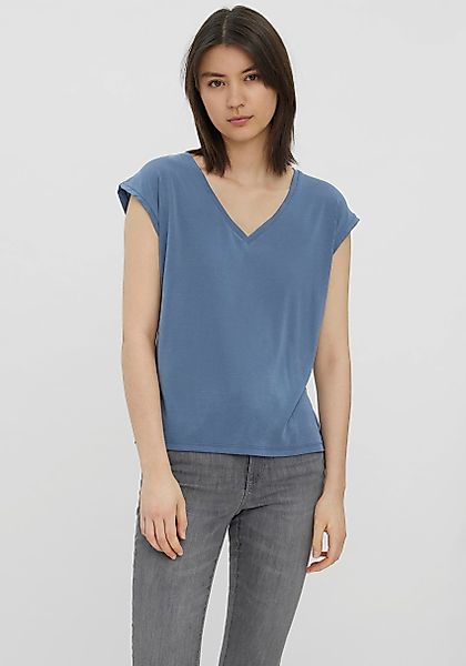 Vero Moda V-Shirt VMFILLI SS V-NECK günstig online kaufen