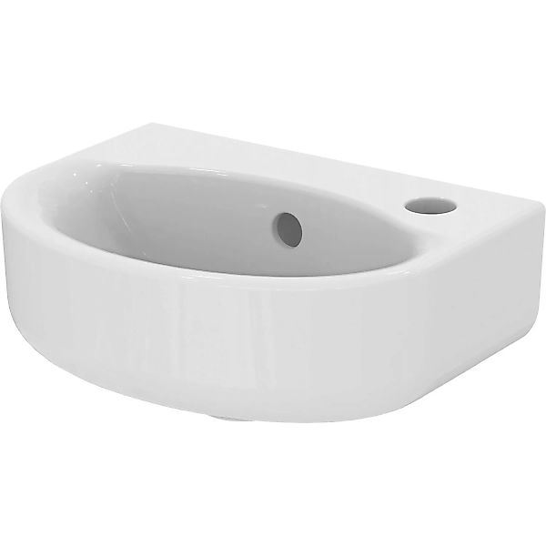 Ideal Standard Handwaschbecken Connect 35 cm 1 Hahnloch rechts mit Überlauf günstig online kaufen