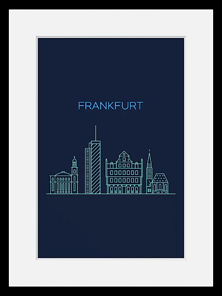 queence Bild "Frankfurt Sightseeing", Städte, (1 St.) günstig online kaufen