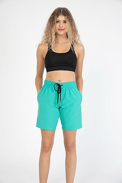 C&CITY Shorts Damen Lycra Strandshorts günstig online kaufen