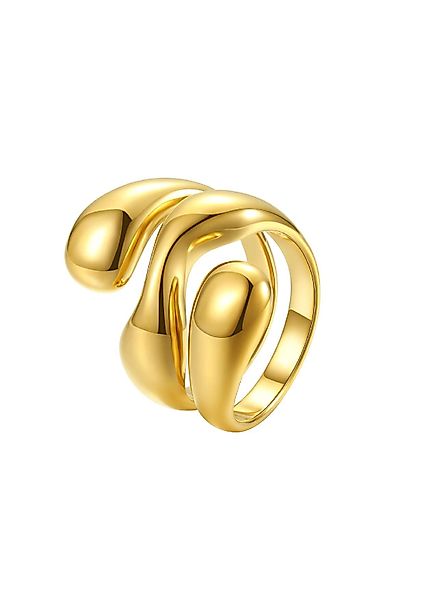 Hey Happiness Fingerring Statement Spiral, mehrreihig, günstig online kaufen