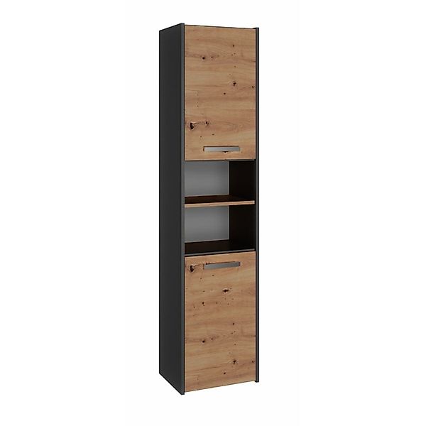 ibonto Hochschrank Platzsparender Badezimmerschrank Hochschrank Wasserfest günstig online kaufen
