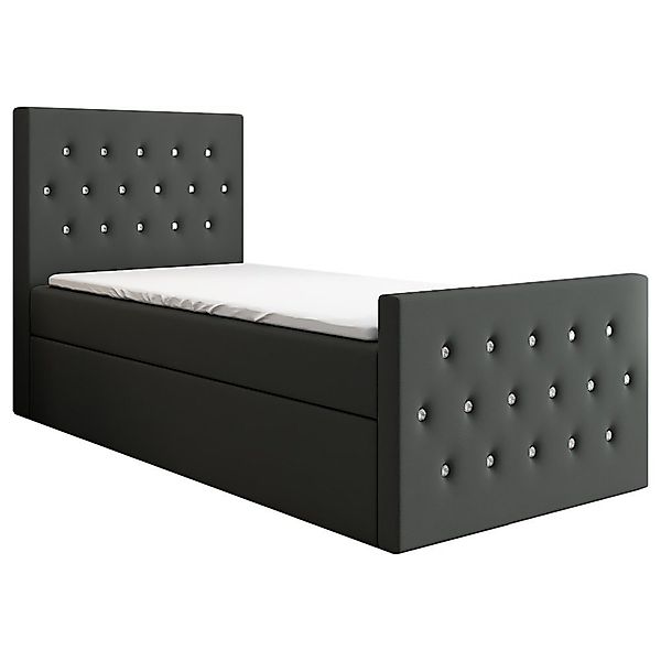 A&J MöbelLand GmbH Boxspringbett Einzelbett LILI günstig online kaufen