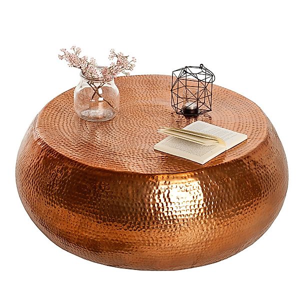 riess-ambiente Couchtisch ORIENT Ø80cm kupfer (Einzelartikel, günstig online kaufen