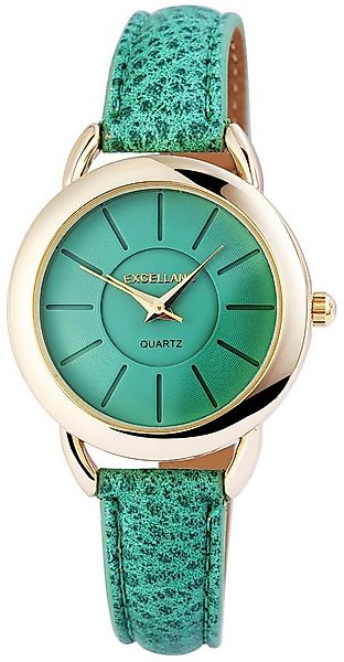 EXCELLANC Quarzuhr 195003500232 Excellanc Damenuhr mit Lederimitationsarmba günstig online kaufen