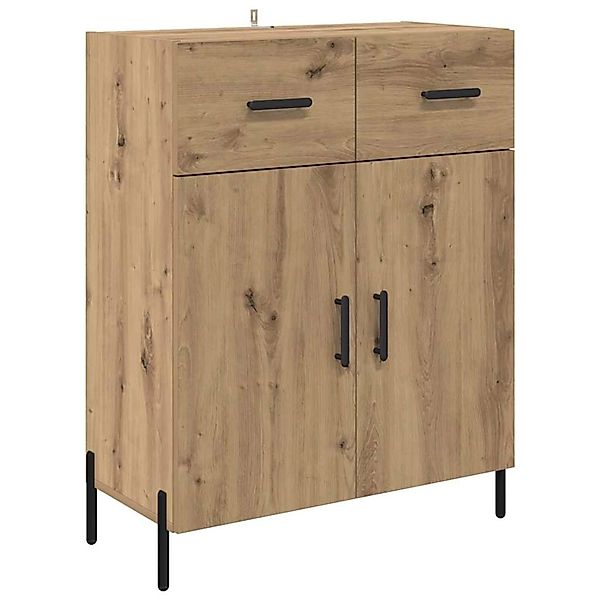 vidaXL Sideboard Artisan-Eiche 69,5 x 34 x 90 cm Holzwerkstoff 882291 günstig online kaufen