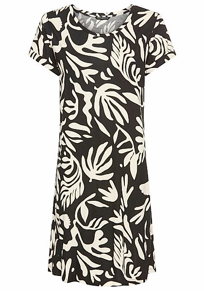 French Connection Nachthemd, in zeitlosem Schwarz-Weiß-Look günstig online kaufen