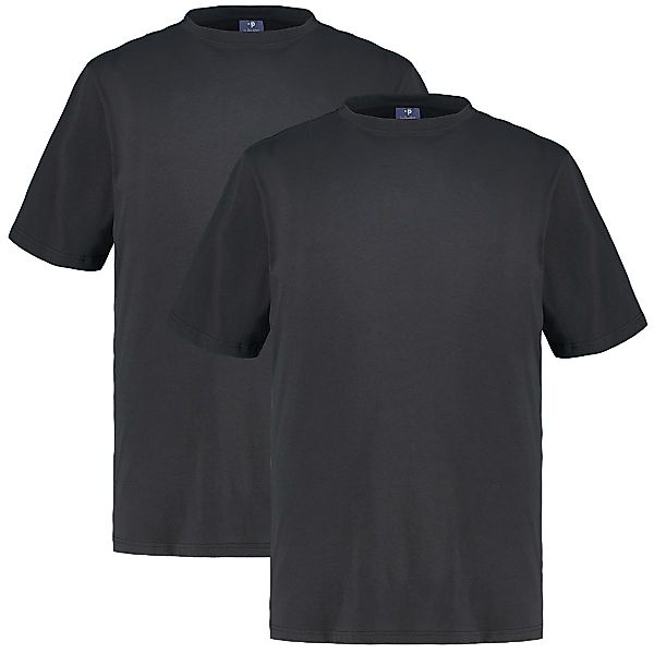 Pfundskerl Doppelpack T-Shirt mit Elasthan Farbe schwarz Größe: 4XL günstig online kaufen