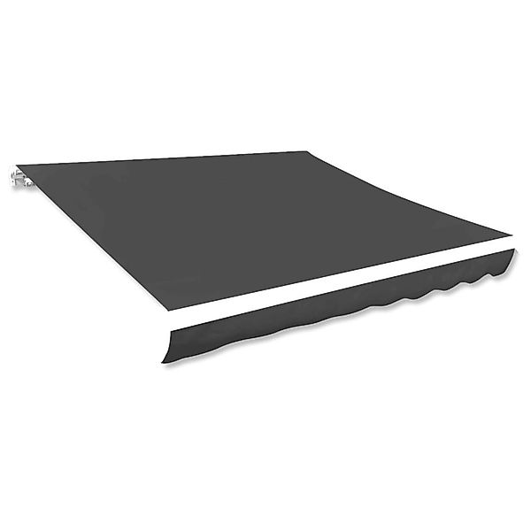 DOTMALL Markise Markisenbespannung Canvas Anthrazit 400x300 günstig online kaufen