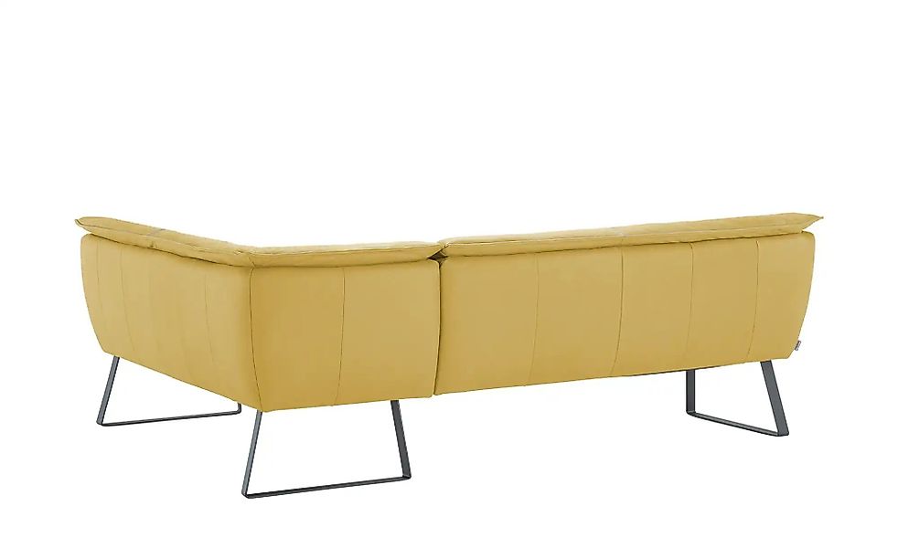KOINOR Eckbank  Leder Alino ¦ gelb ¦ Maße (cm): H: 89 Bänke > Eckbänke - Hö günstig online kaufen