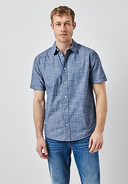 STREET ONE MEN Kurzarmhemd aus reiner günstig online kaufen