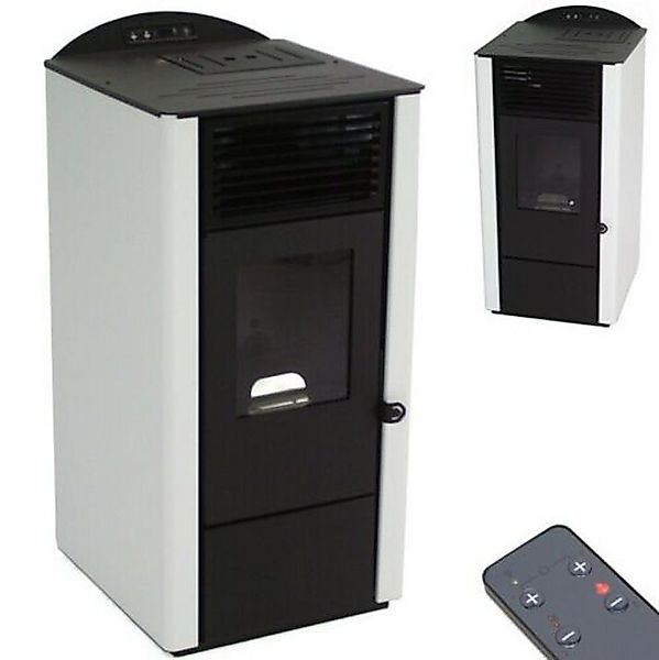 Apex Pelletofen Pelletofen 9,5kW Pelletkamin Pelletheizung Kaminofen A+ 563 günstig online kaufen