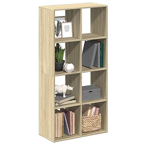 vidaXL Bücherregal Raumteiler-Bücherregal Sonoma Eiche 69,5x29x137,5 cm günstig online kaufen