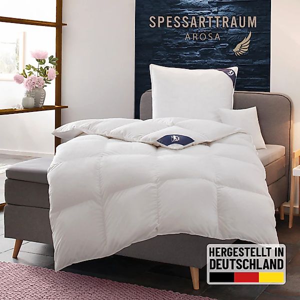 SPESSARTTRAUM Daunenbettdecke »Arosa Bettdecke min 135x200 cm & weitere Grö günstig online kaufen