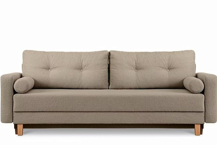 Konsimo Schlafsofa ERISO Sofa 3-Personen, ausziehbare Liegfläche 196x150 cm günstig online kaufen