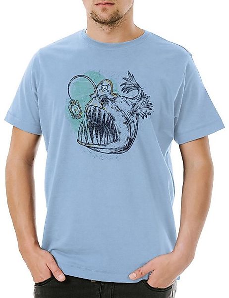 Urban Backwoods Print-Shirt Urban Backwoods Pirate Deep Sea Fish Herren T-S günstig online kaufen