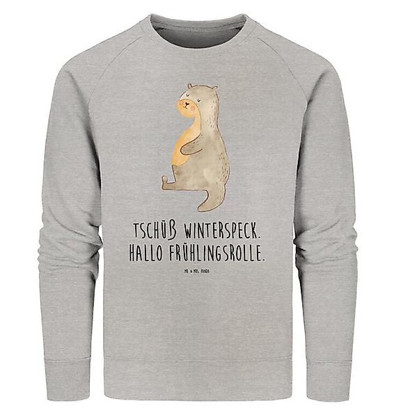 Mr. & Mrs. Panda Longpullover Otter Bauch Größe XL - Heather Grey - Geschen günstig online kaufen
