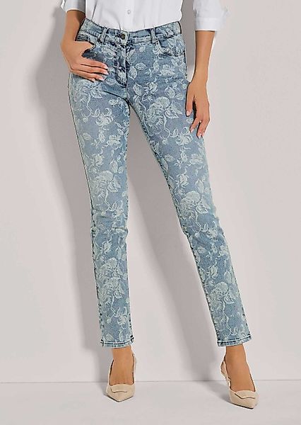 MADELEINE Gerade Jeans Kurzgröße: Schlanke Five-Pocket günstig online kaufen