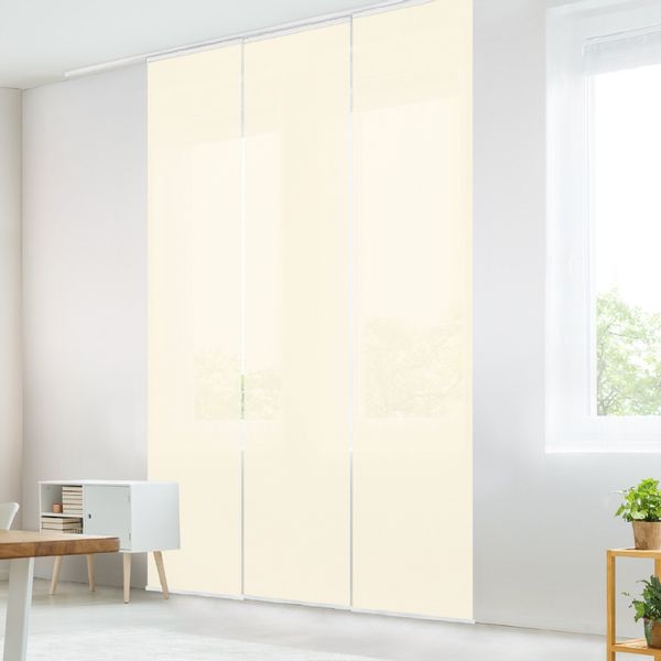 Bilderdepot24 Schiebegardine modern Flächenvorhang blickdicht Kaschmir, günstig online kaufen