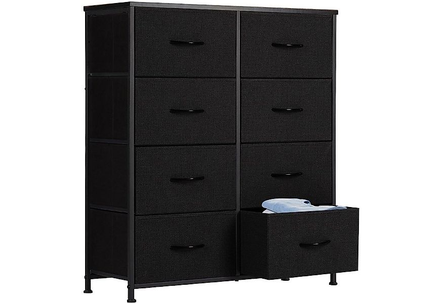 DUMOS Stauraumschrank Kommode mit Stoffschubladen, Stoffkommode für Schlafz günstig online kaufen