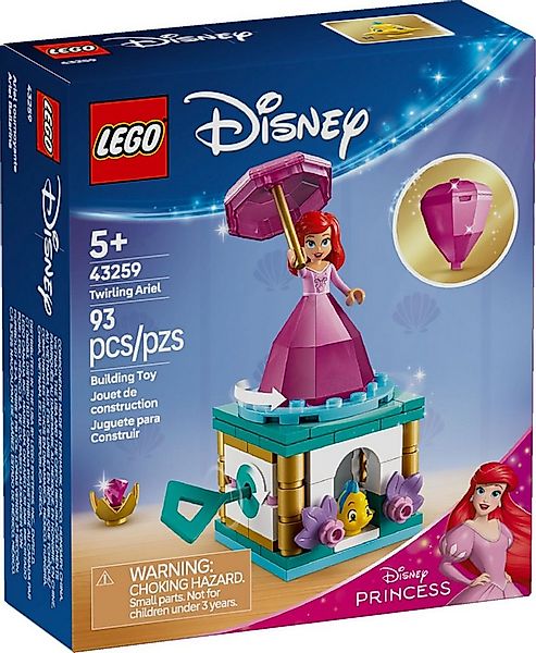 LEGO® LEGO® Disney 43259 Arielle Spieluhr Konstruktionsspielsteine günstig online kaufen