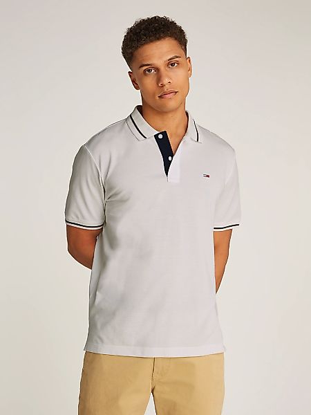 Tommy Jeans "TJM REG TIPPED POLO" mit Streifendetails günstig online kaufen