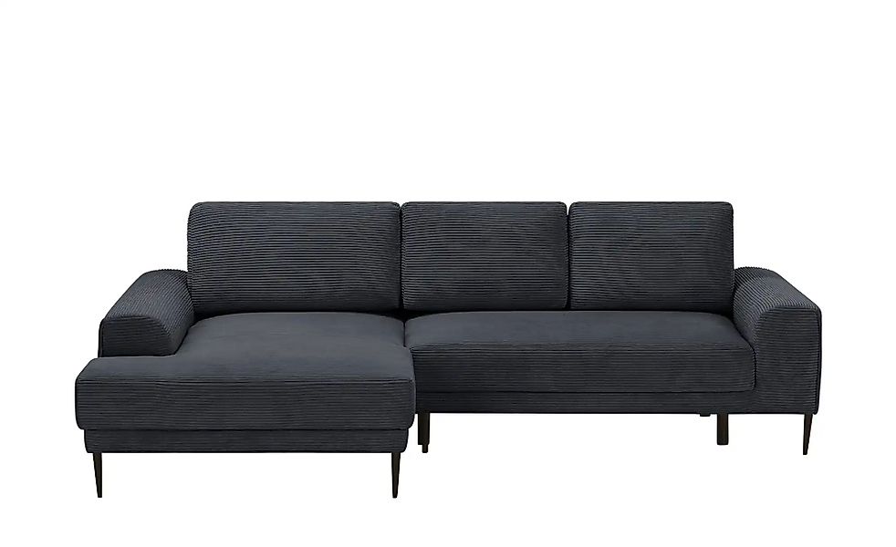 switch Ecksofa aus Cord Capitol ¦ schwarz ¦ Maße (cm): B: 276 H: 89 T: 175. günstig online kaufen