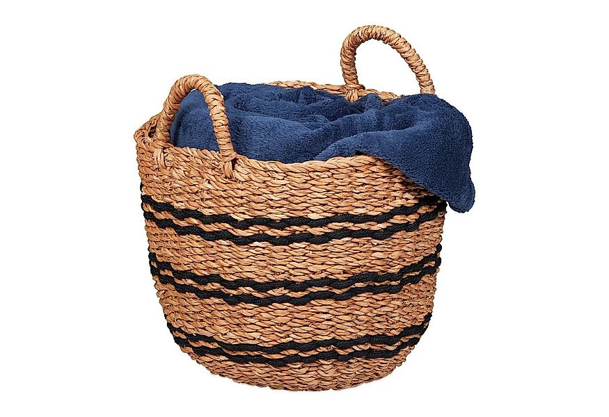 relaxdays Aufbewahrungskorb aus Seegras günstig online kaufen