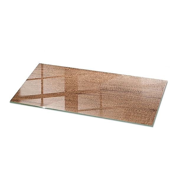 Tulup Tischplatte Natürliches Holzmuster Couchtisch Platte 125x50 cm Braun günstig online kaufen