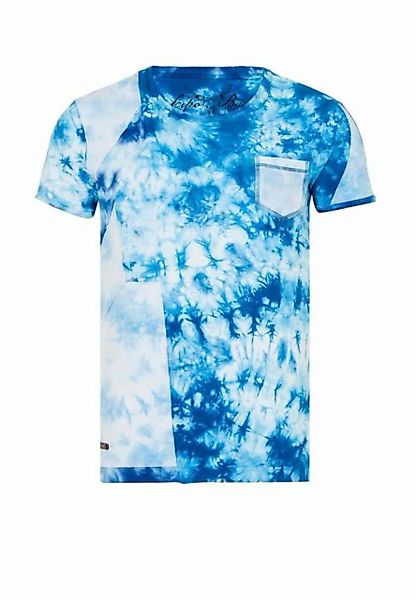 Cipo & Baxx T-Shirt mit Batik Waschung günstig online kaufen