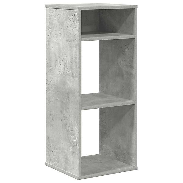 vidaXL Bücherregal Bücherregal Betongrau 34x31x80 cm günstig online kaufen