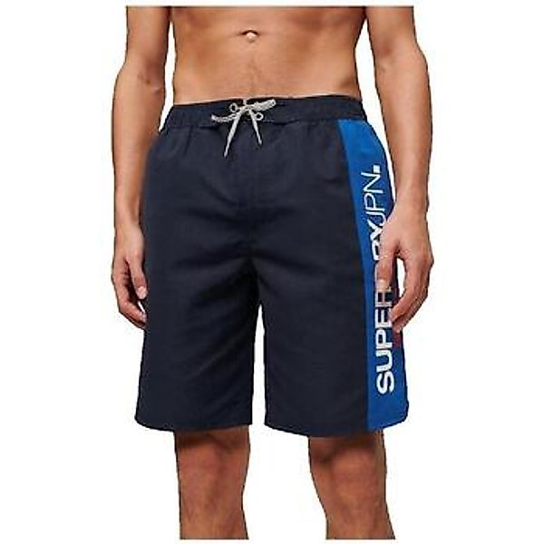 Superdry  Shorts Short  Sportswear bleu marine günstig online kaufen
