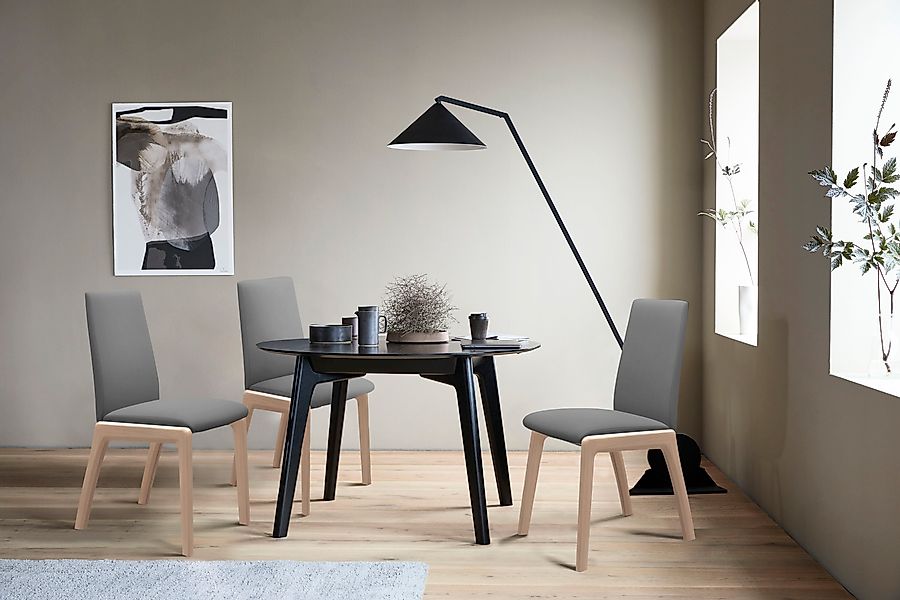 Stressless Polsterstuhl "Laurel" () Low Back, Größe M, mit abgerundeten Bei günstig online kaufen