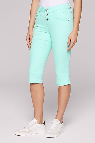 SOCCX Jeansshorts, mit sichtbarer Knopfleiste günstig online kaufen