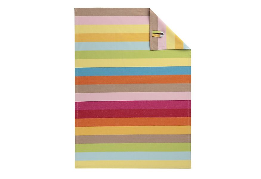 Cawö Home Geschirrtuch Cuisine Lifestyle Blockstreifen 7018, (1-tlg) günstig online kaufen