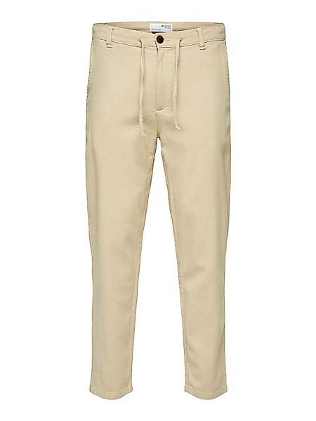 Selected Herren Chino Hose SLHCOMFORT-BRODY LINEN Comfort Fit günstig online kaufen