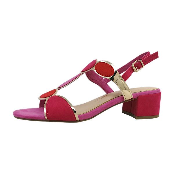 MARCO TOZZI Sandalette, Blockabsatz, Sommerschuh, Riemchensandale günstig online kaufen