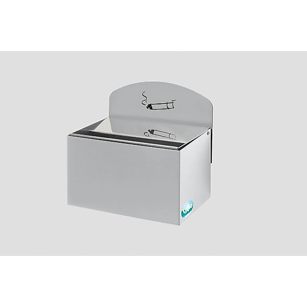 PROREGAL Robuster Wandascher Mit Schild 0,8 Liter HxBxT 20 x 20 x 12,5 cm V günstig online kaufen