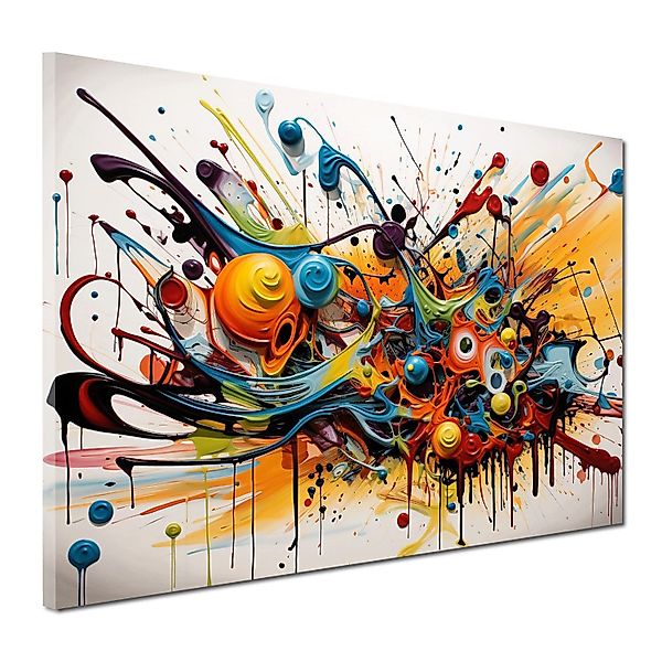 Artedinoi Leinwandbild Kunst abstrakt Wandbild Leinwandbild günstig online kaufen