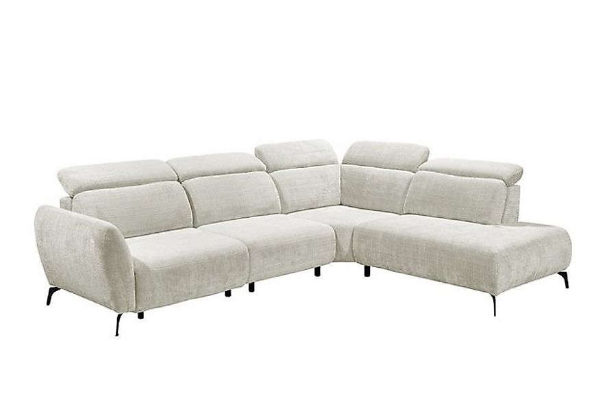 ED EXCITING DESIGN Ecksofa Kiel, mit elektrischer Relaxfunktion, verstellba günstig online kaufen