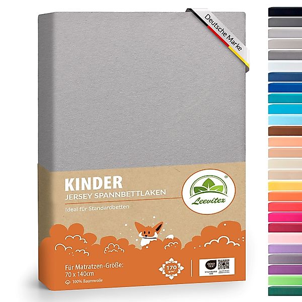 leevitex® Spannbettlaken Spannbettlaken Kinder Spannbettlaken Premium günstig online kaufen