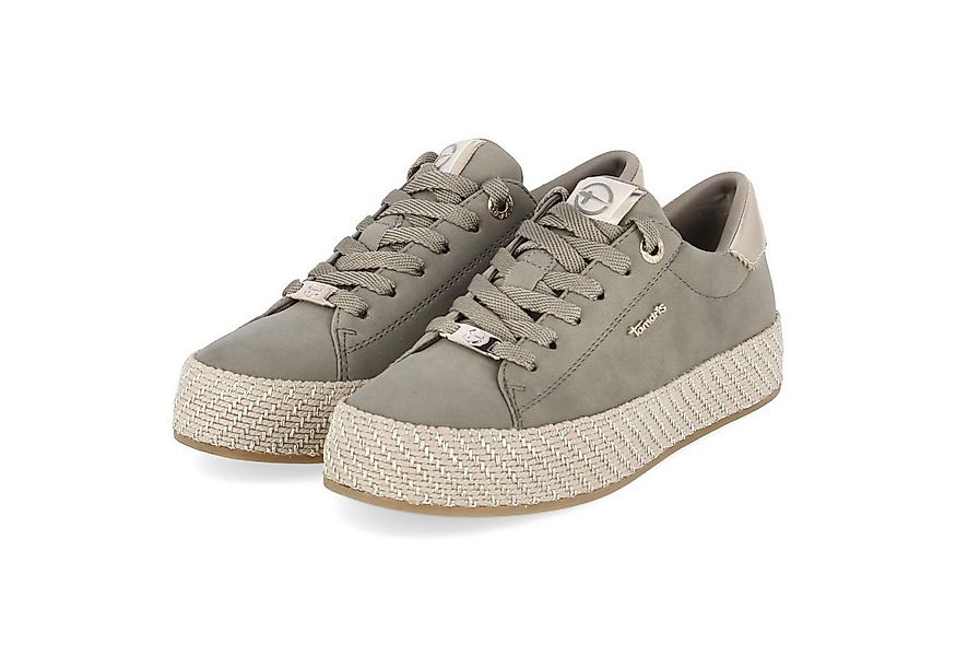 Tamaris Tamaris 1-23713-42-771 Damen Synthetik gruen Schnürschuh günstig online kaufen